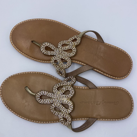 tommy bahama RN#86549 rhinestone sandals woman’s 9 - Picture 4 of 8